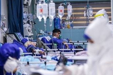 تعداد بیماران بستری کرونا بیشتر از ترخیص شده‌هاست