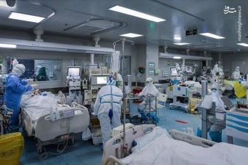 قفل بیمارستان‌های مازندران با زنجیر کرونا