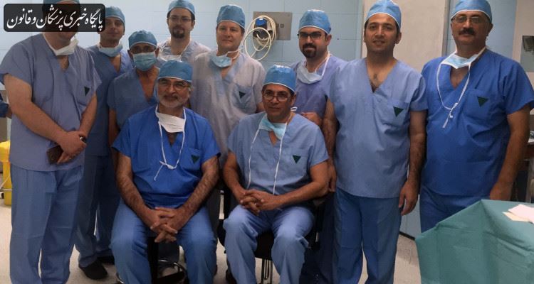 پخش زنده جراحی مجرای ادراری از اتاق عمل بیمارستان شهدای تجریش