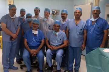 پخش زنده جراحی مجرای ادراری از اتاق عمل بیمارستان شهدای تجریش