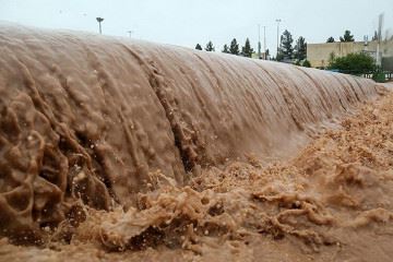 وقوع سیل و بارندگی شدید در ۲۳ استان