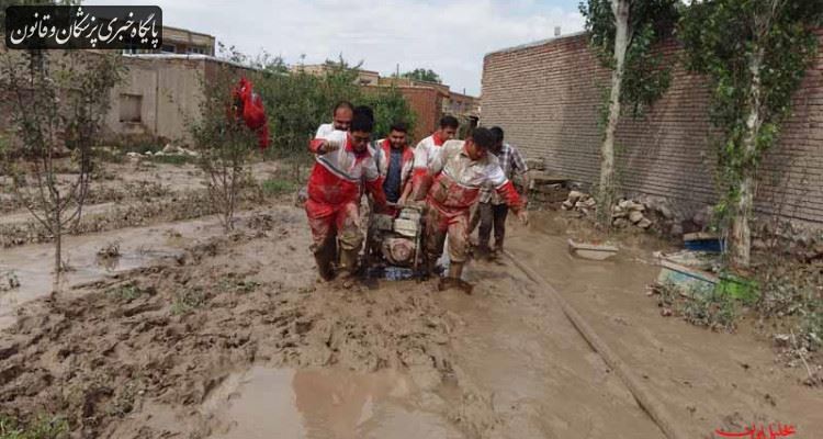 گزارش تفصیلی ادامه امدادرسانی به سیل‌زدگان در ۵ استان کشور