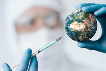 واکسیناسیون کرونا در ایران و جهان تا ۵ دی " اینفوگرافیک "