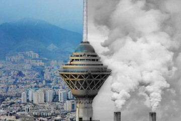 آلودگی‌هوای تهران نزدیک به ۸ برابر حد مجاز جهانی