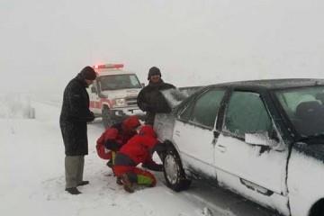 برف و کولاک در ۷ استان کشور