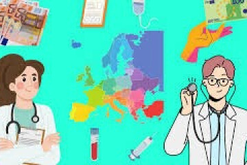 متوسط درآمد سالانه پزشکان اروپایی چقدر است؟