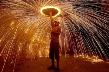 مصدومیت ۴۸ نفر در آستانه چهارشنبه سوری