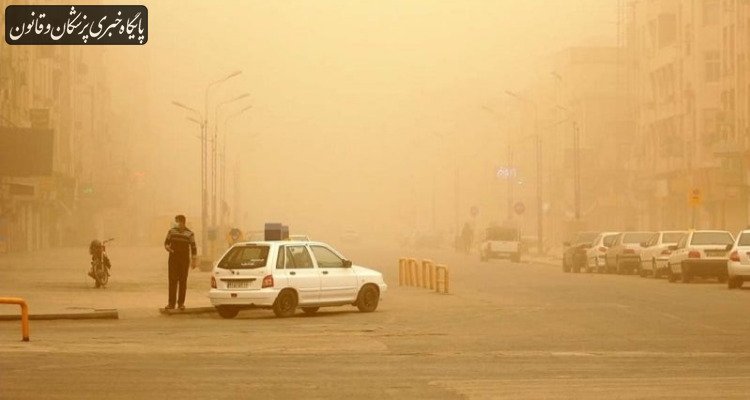 شمال تهران زیر مه غبار میرود شمال تهران زیر مه غبار میرود