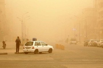 وزش باد شدید در غرب و جنوب غرب تهران