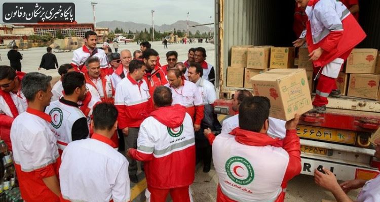 تحویل کمک‌های امدادی دولت چین، پزشکان و خیرین ایرانی مقیم اتریش به مناطق سیل‌زده