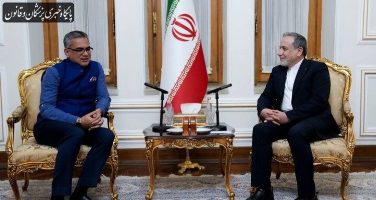 رایزنی سفرای جدید دانمارک و هند و نماینده جدید WHO در تهران با عراقچی