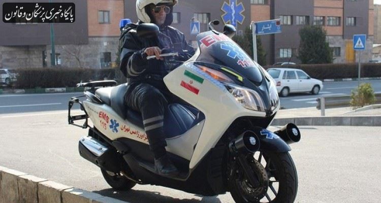 ۳۰۰ موتور آمبولانس در تهران فعالیت دارند