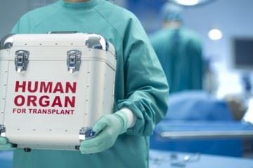 انتقال هوایی قلب اهدایی برای پیوند به بیماری نیازمند