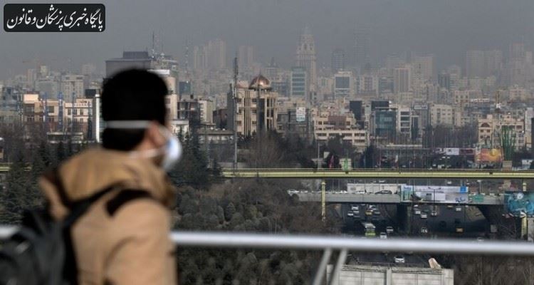 در ۶ منطقه از شهر تهران شاخص آلودگی هوا در حد ناسالم برای همه است