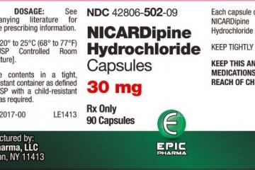 آشنایی با داروی جدید NICARDIPINE