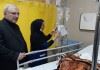 حضور وزیر بهداشت بر بالین مصدومان حادثه کرمان