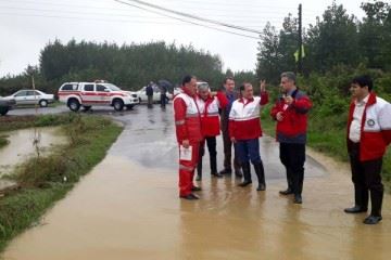 ۲۹ شهر و روستای درگیر سیل از سوی سازمان امداد و نجات امدادرسانی شدند